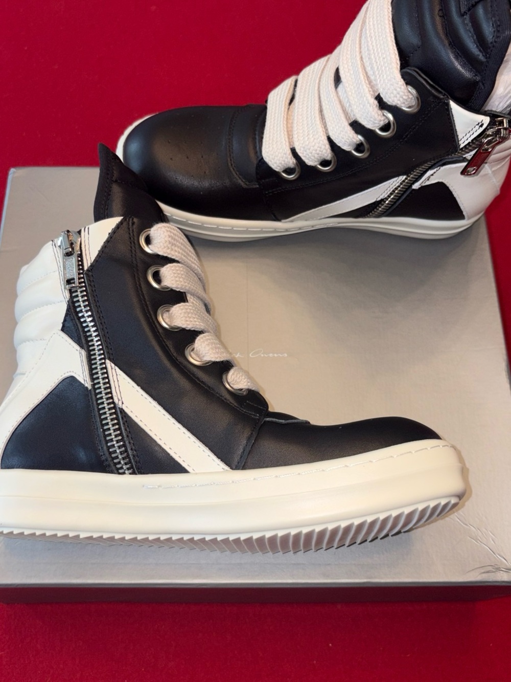 Rick Owens Jumbo Lace Geobaskets